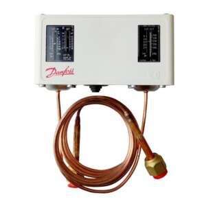 PRESOSTATO COMBINADO A/B R/AUTOMATICO C/CAPILAR KP15 DANFOSS
