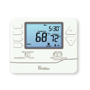 TERMOSTATO 2 ETAPAS DIGITAL PROGRAMABLE NP,2H/2C RS9220 ROBERTSHAW