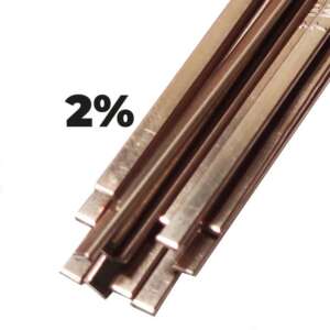 VARILLA PLATA 2% 20″ (PAQ. DE 1 LIBRA) HARRIS