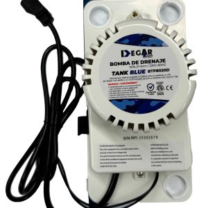 BOMBA DRENAJE 303L/H 6,1M 220V-60HZ TANK-BLUE DEGAR