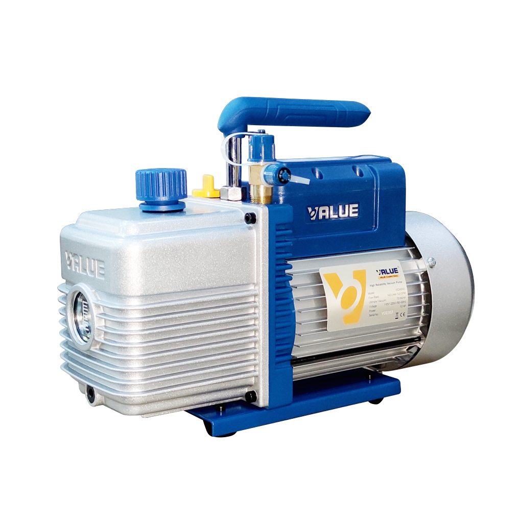BOMBA VACIO 1/2HP 5CFM-15MICRON / 2 ETAPAS 110-220V-60HZ VE245ND VALUE