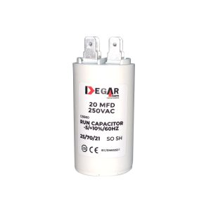 CAPACITOR BOMBA DE AGUA 20MFD 250VA DEGAR