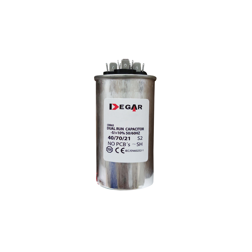 CAPACITOR MARCHA 70 MFD 370VA/440VA DEGAR