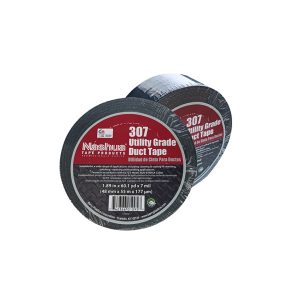 CINTA ADHESIVA DUCTO NEGRA 2" 48mm x 55m (60 yd) 307 NASHUA