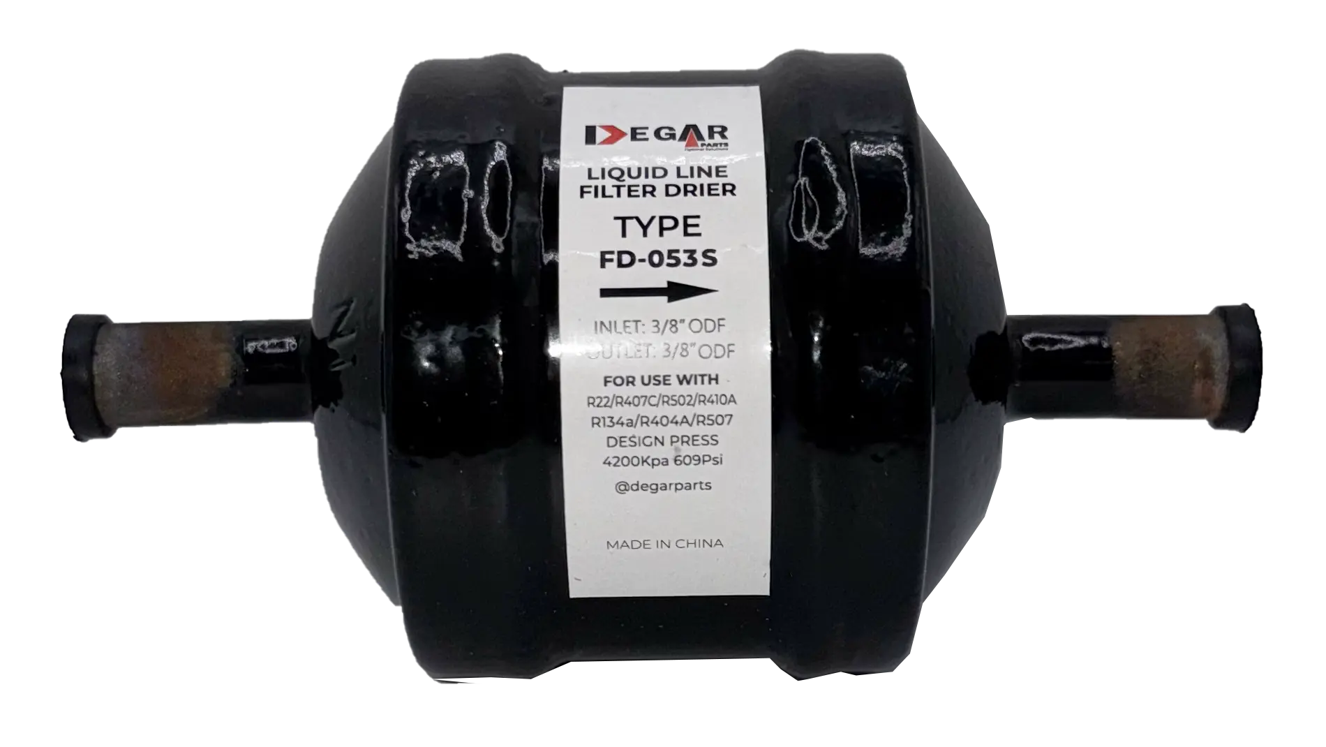 FILTRO SECADOR NUCLEO SOLIDO 3/8" ODF FD053S DEGAR