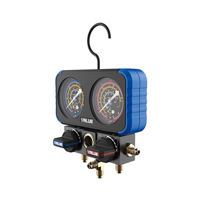 JUEGO MANOMETRO C/MANGUERAS VRM2-B-0401 VALUE *