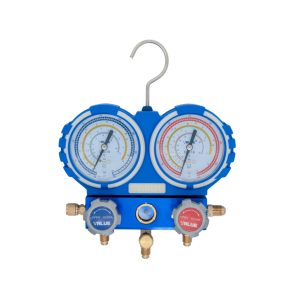 JUEGOS MANOMETRO C/MANG. 0~500 PSI R-32 VMG-2-R32 VALUE *