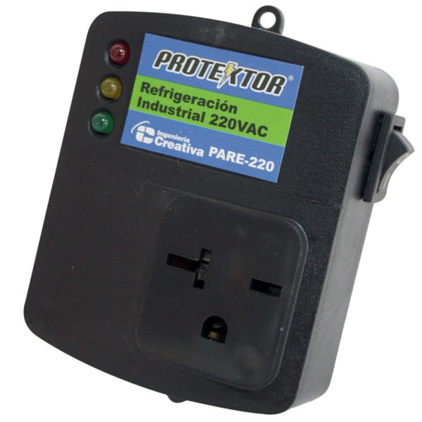 PROTECTOR AIRE ACONDICIONADO REFRIGERACION C/TOMA Y ENCHUFE 220V PARE-220V PROTEKTOR
