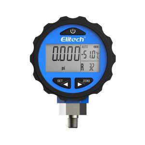 RELOJ MANOMETRO BAJA DIGITAL 0 Psi/500Psi PG-30 PRO ELITECH