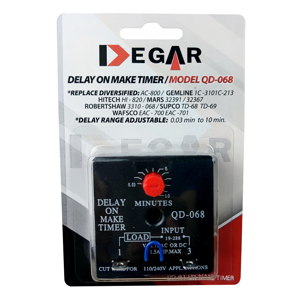 RETARDADOR ON MAKE AJUSTABLE 0-10 MIN QD-068 DEGAR
