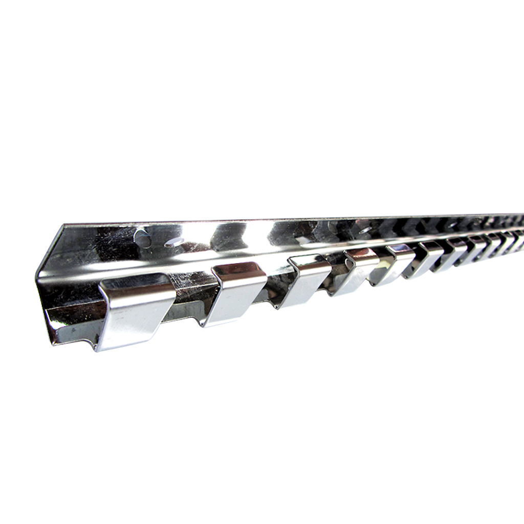 SOPORTE ACERO PARA CORTINA PVC 1m x 1.5mm S304 DEGAR