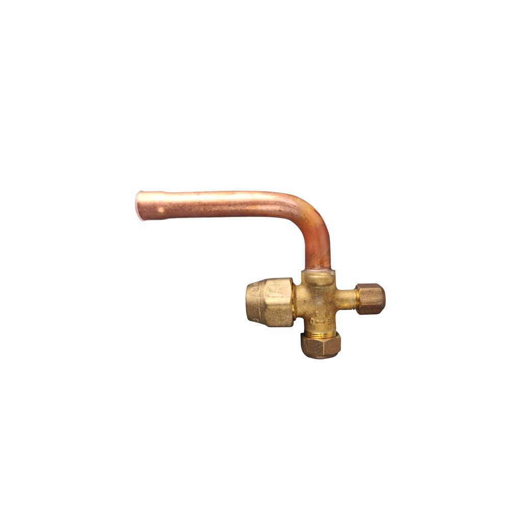 VALVULA SERVICIO MINISPLIT 3/8" R22 435 PSi -20°C a 120°C FC-603 - DP
