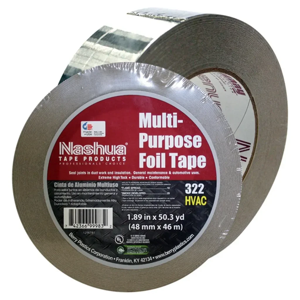 CINTA DE ALUMINIO 2" 48mm x 46m 322 NASHUA