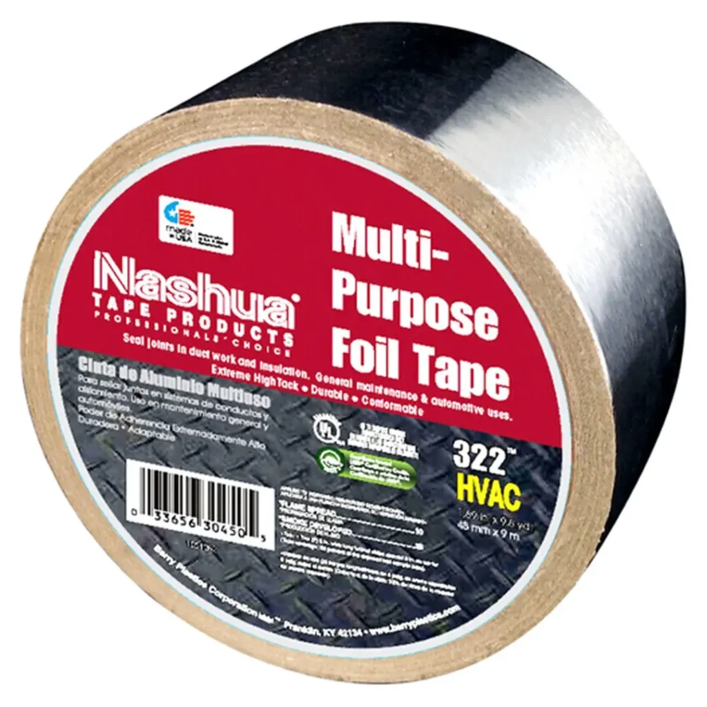 CINTA DE ALUMINIO 3" 72mm x 46m (50 yd)322 NASHUA