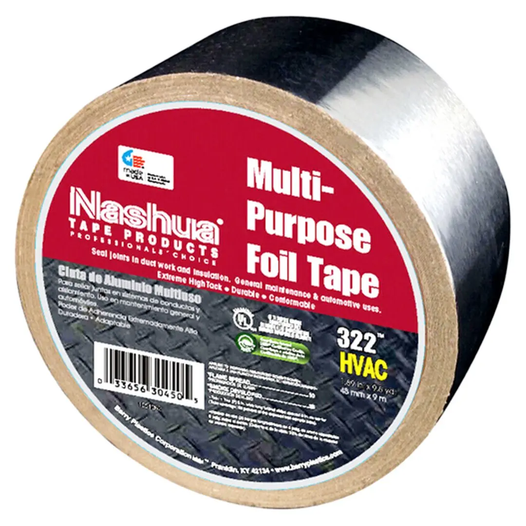 CINTA DE ALUMINIO 3" 72mm x 46m (50 yd)322 NASHUA