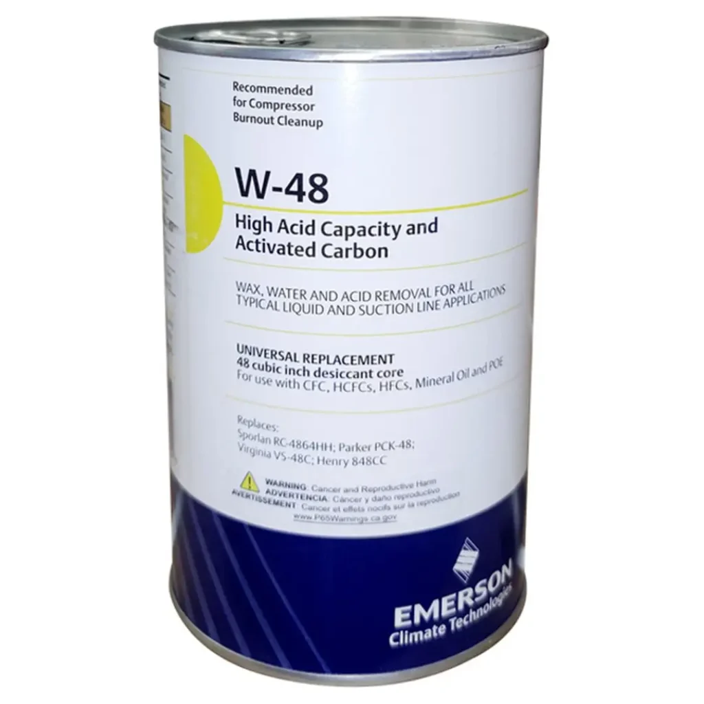 FILTRO PIEDRA PARA PORTACARTUCHO C/ANTI-ACIDO W48H EMERSON