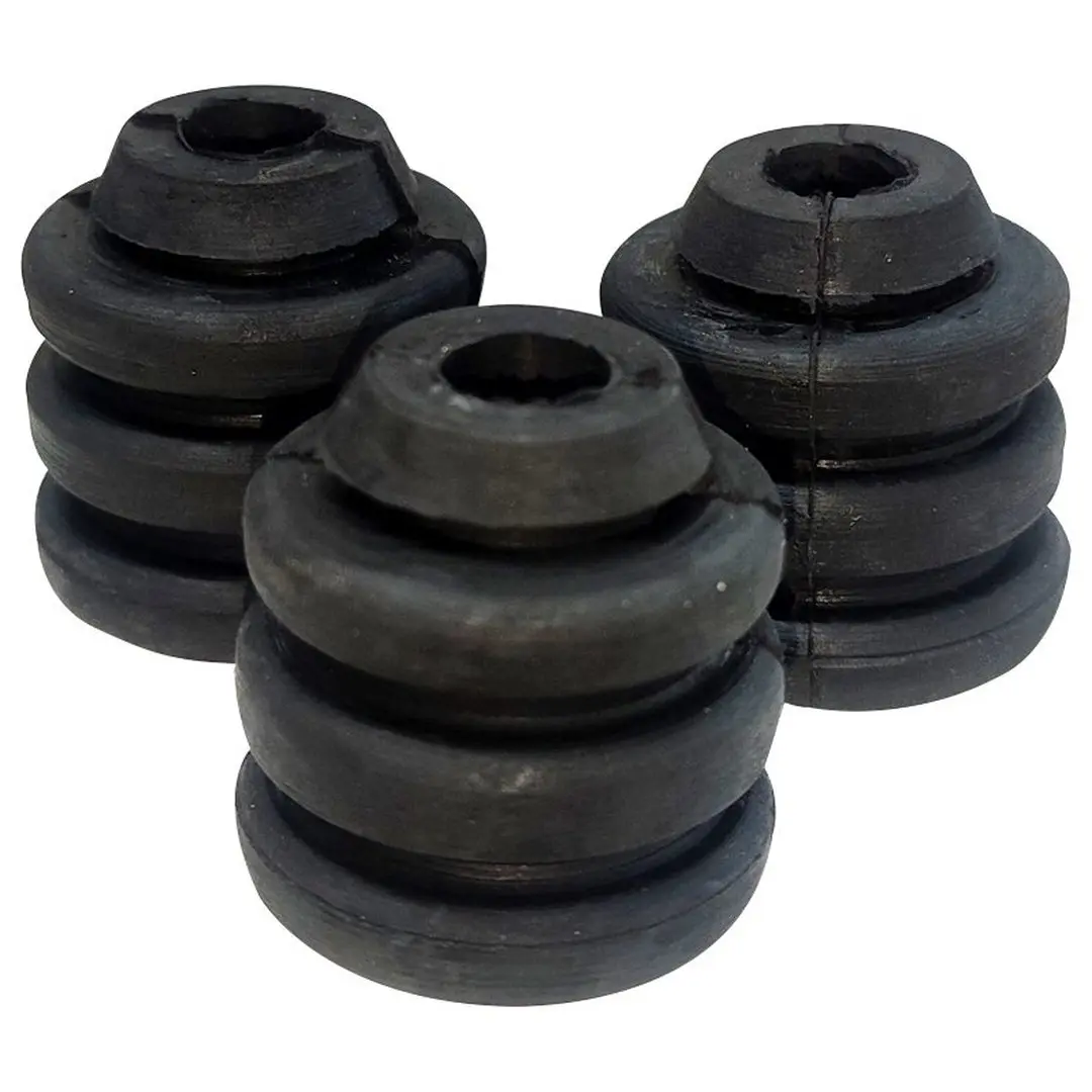 SOPORTE DE GOMAS COMPRESOR ROTATIVO 9000-24000BTU (JGO 03 PZAS)