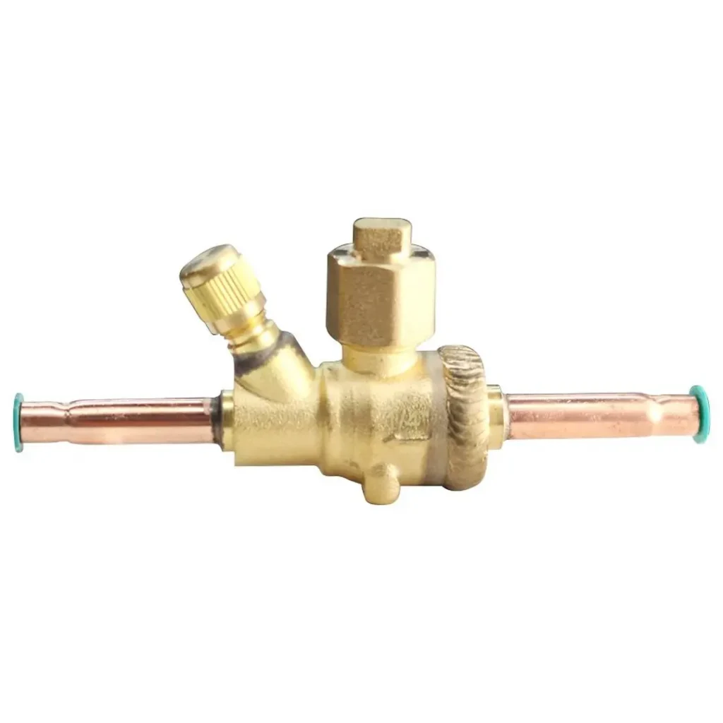 VALVULA DE BOLA 1/4" ODF C/GUSANILLO DEGAR